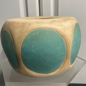 Vintage Jack Black signed Navajo Pottery Vase